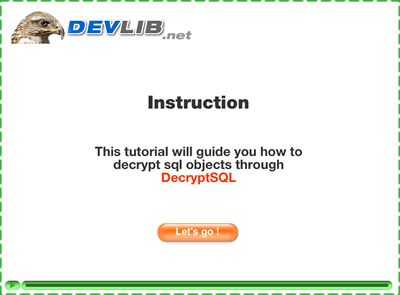 Tutorial - How to using DecryptSQL Tutorial - How to using DecryptSQL